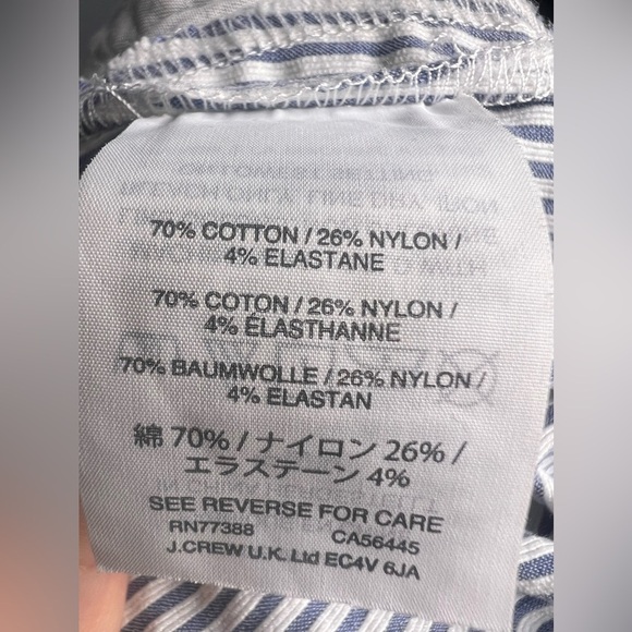 J.crew ruffle Seersucker shorts in size 4 - Picture 8 of 8